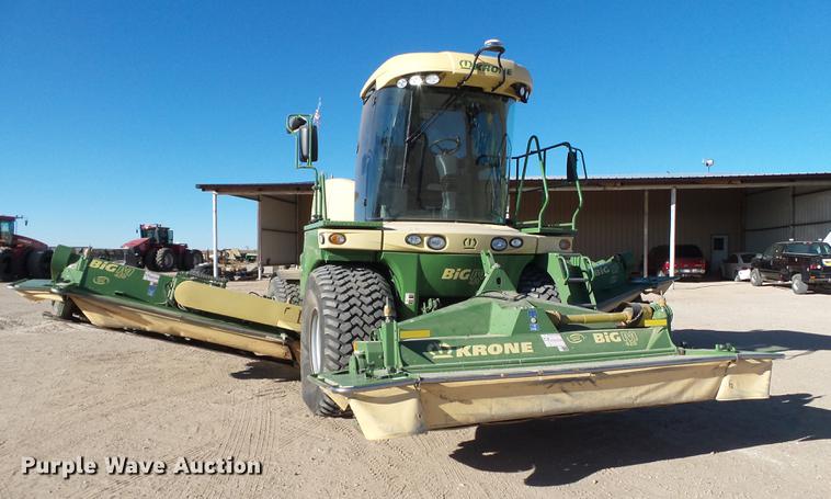 image for item BJ9816 2015 Krone Big M 420 self-propelled windrower