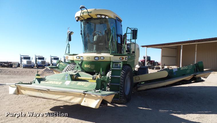 image for item BJ9816 2015 Krone Big M 420 self-propelled windrower