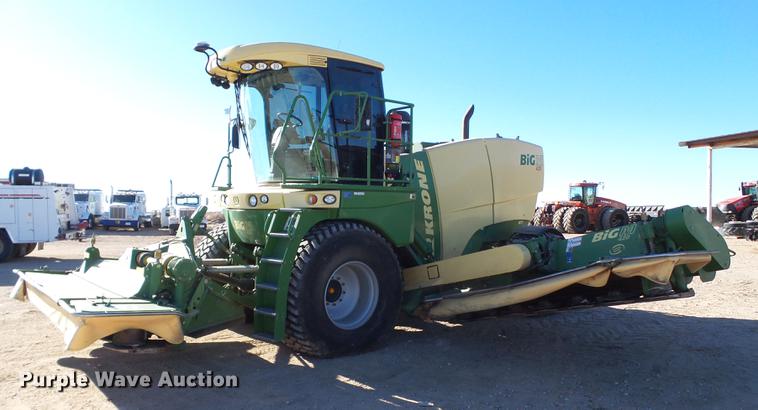 image for item BJ9816 2015 Krone Big M 420 self-propelled windrower