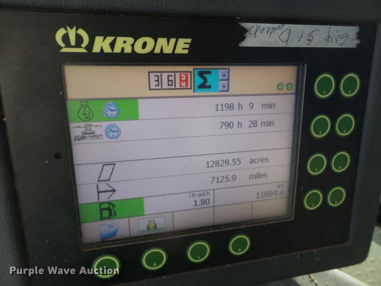 image for item BJ9816 2015 Krone Big M 420 self-propelled windrower