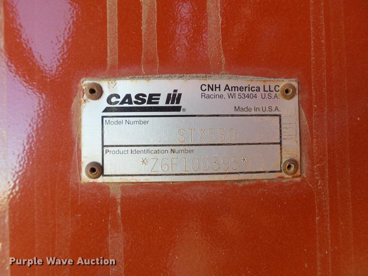 image for item BJ9819 2006 Case IH STX530 4WD tractor