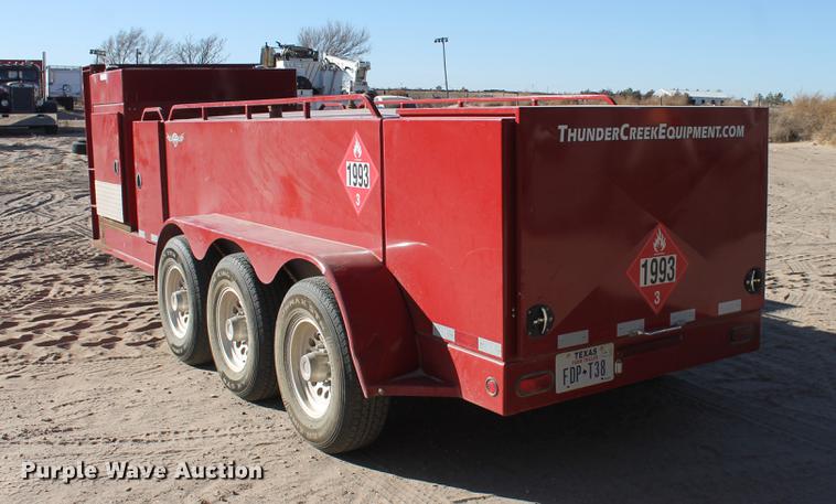 image for item BJ9827 2013 Thunder Creek service trailer