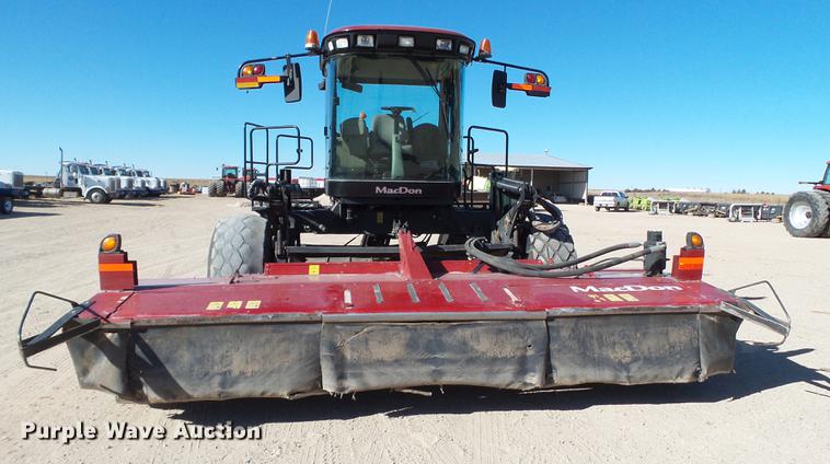 image for item BJ9828 2013 MacDon M205 self-propelled windrower