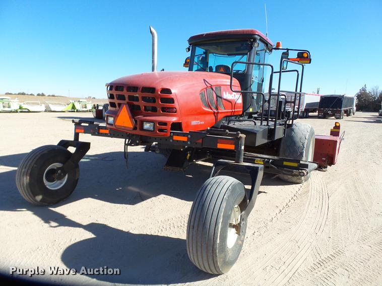 image for item BJ9828 2013 MacDon M205 self-propelled windrower