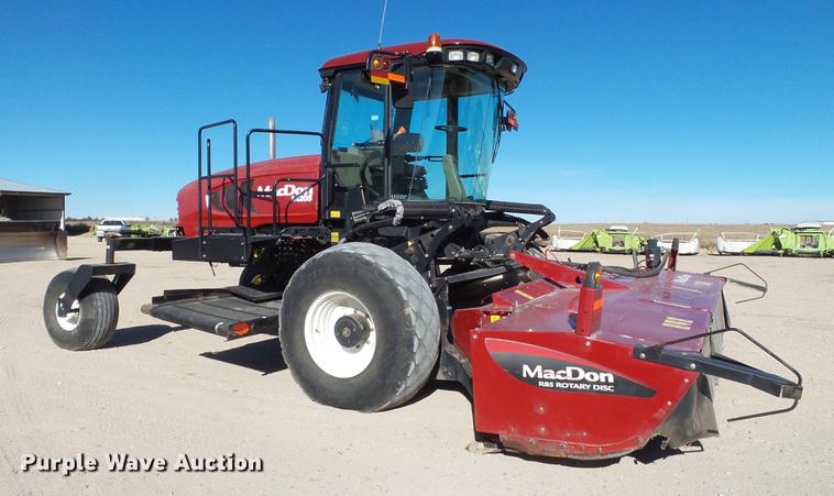 image for item BJ9828 2013 MacDon M205 self-propelled windrower