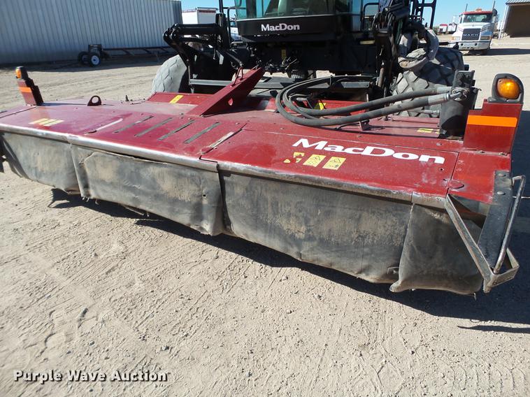 image for item BJ9828 2013 MacDon M205 self-propelled windrower