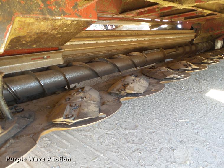 image for item BJ9828 2013 MacDon M205 self-propelled windrower