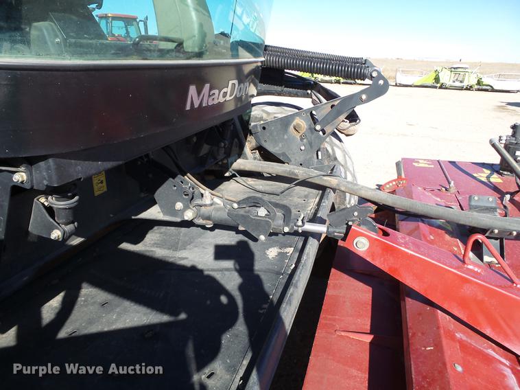 image for item BJ9828 2013 MacDon M205 self-propelled windrower