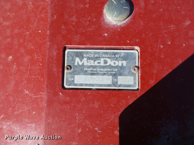 image for item BJ9828 2013 MacDon M205 self-propelled windrower