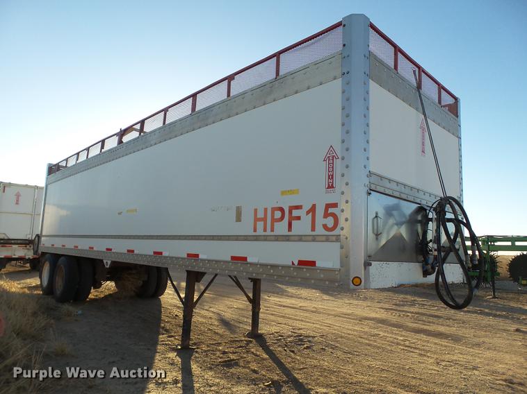 image for item BJ9833 2006 Aeroswint HPF15 live bottom silage trailer