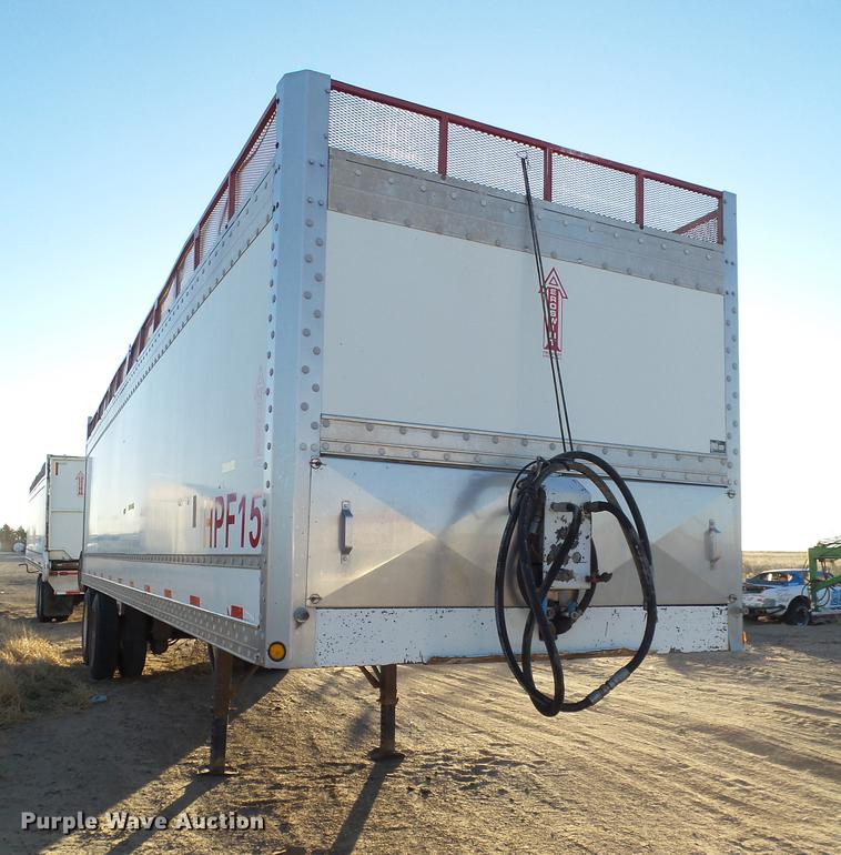 image for item BJ9833 2006 Aeroswint HPF15 live bottom silage trailer