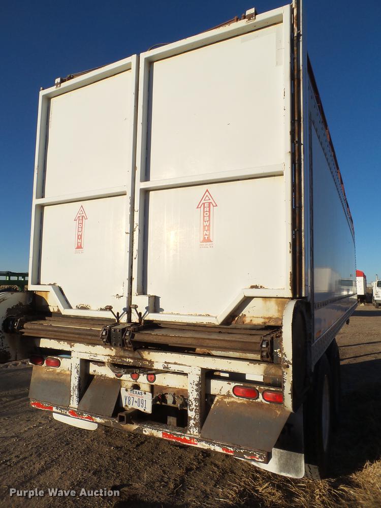 image for item BJ9833 2006 Aeroswint HPF15 live bottom silage trailer