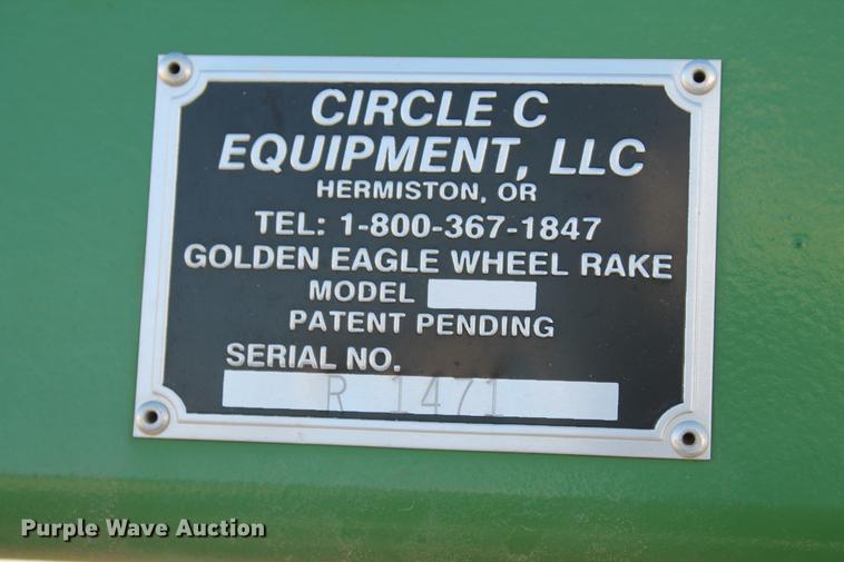 image for item BJ9839 Golden Eagle hay rake