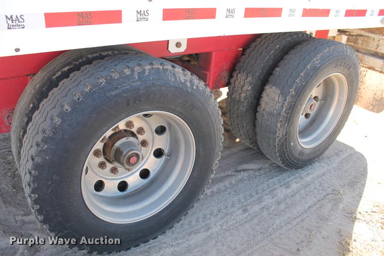 image for item BJ9841 2014 Mas live bottom silage trailer