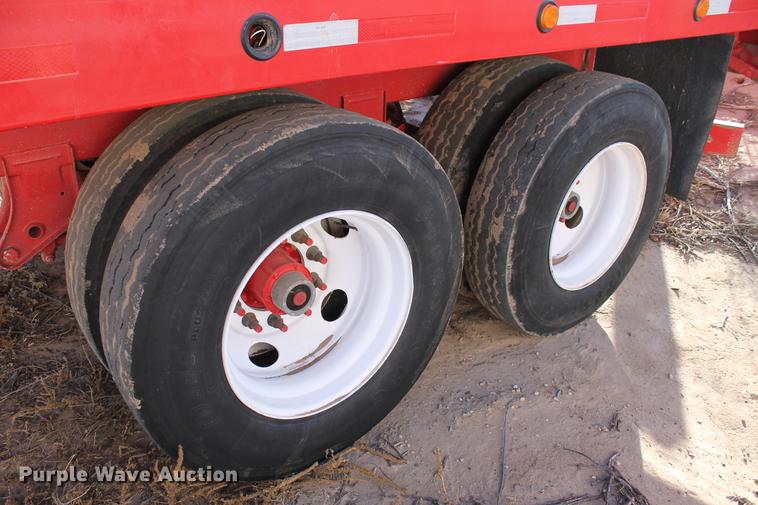 image for item BJ9842 2015 RTR Silage Master live bottom silage trailer