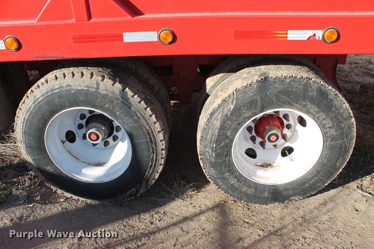 image for item BJ9842 2015 RTR Silage Master live bottom silage trailer