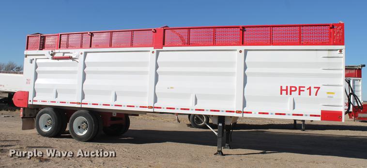 image for item BJ9843 2016 Mas live bottom silage trailer