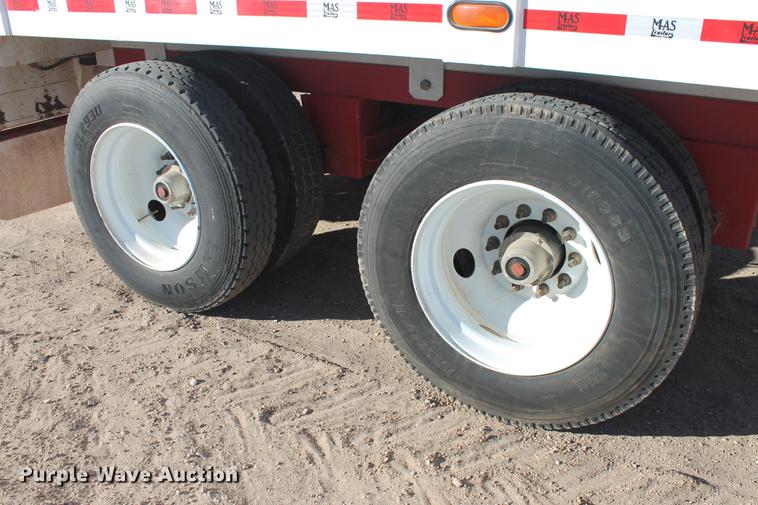 image for item BJ9843 2016 Mas live bottom silage trailer