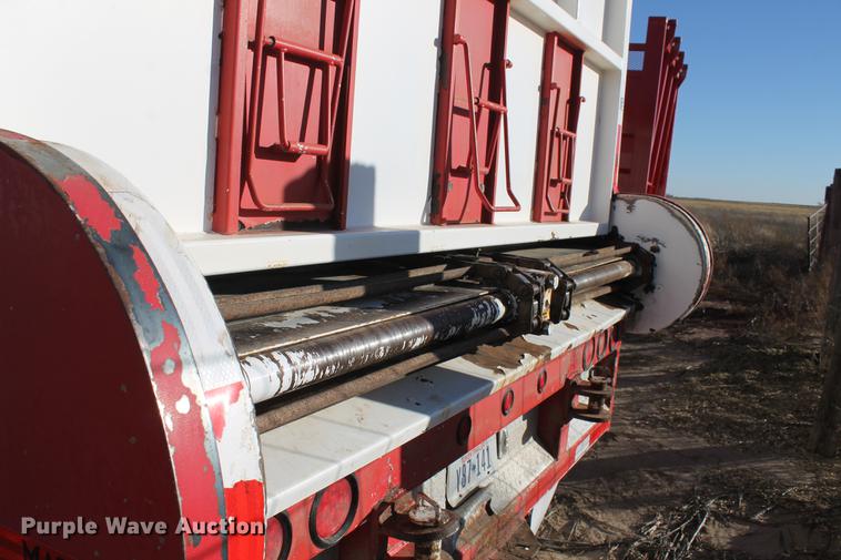 image for item BJ9844 2014 Mas HPF3 live bottom silage trailer