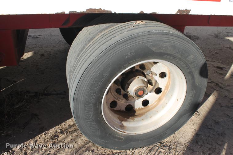 image for item BJ9844 2014 Mas HPF3 live bottom silage trailer