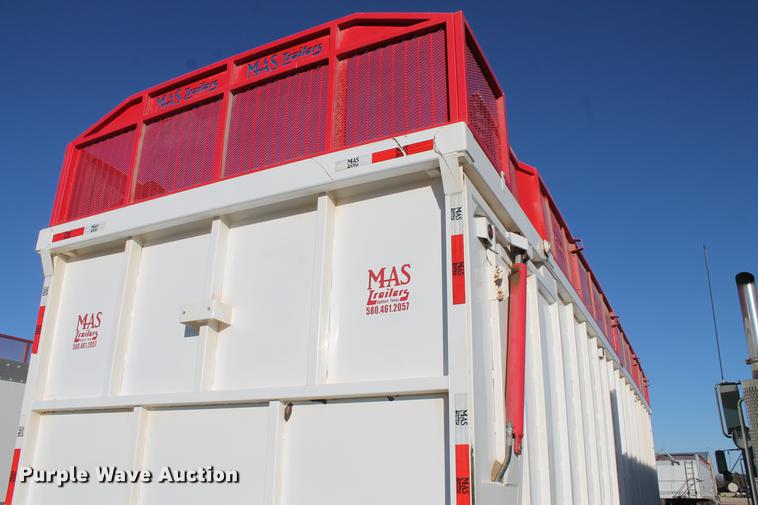 image for item BJ9846 2014 Mas live bottom silage trailer