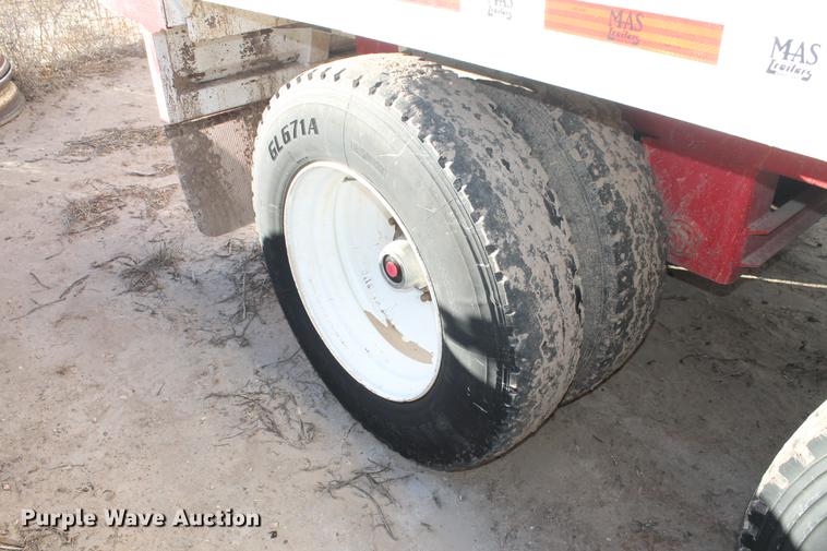 image for item BJ9846 2014 Mas live bottom silage trailer