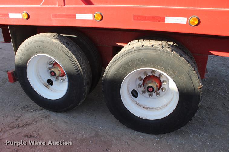 image for item BJ9847 2015 RTR Silage Master live bottom silage trailer