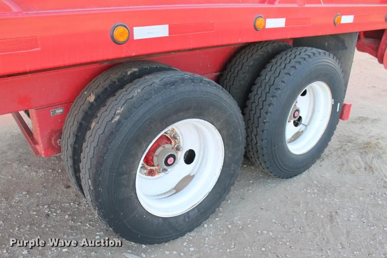 image for item BJ9847 2015 RTR Silage Master live bottom silage trailer