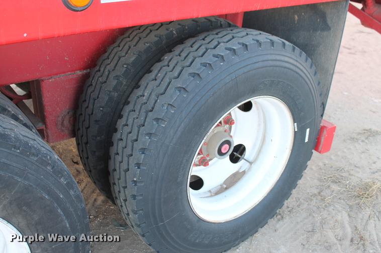 image for item BJ9847 2015 RTR Silage Master live bottom silage trailer