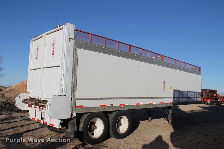 image for item BJ9848 2007 Aeroswint live bottom silage trailer