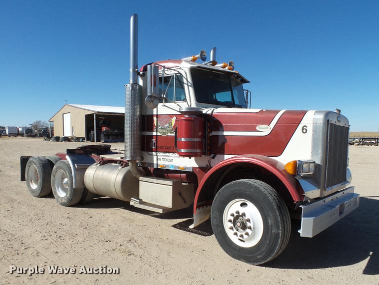 image for item BJ9849 1996 Peterbilt 379 semi truck