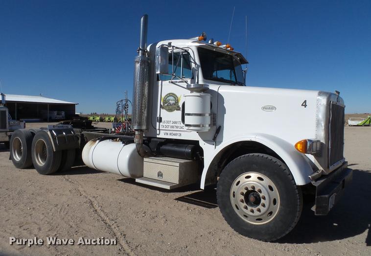 image for item EI9506 1998 Peterbilt 378 semi truck