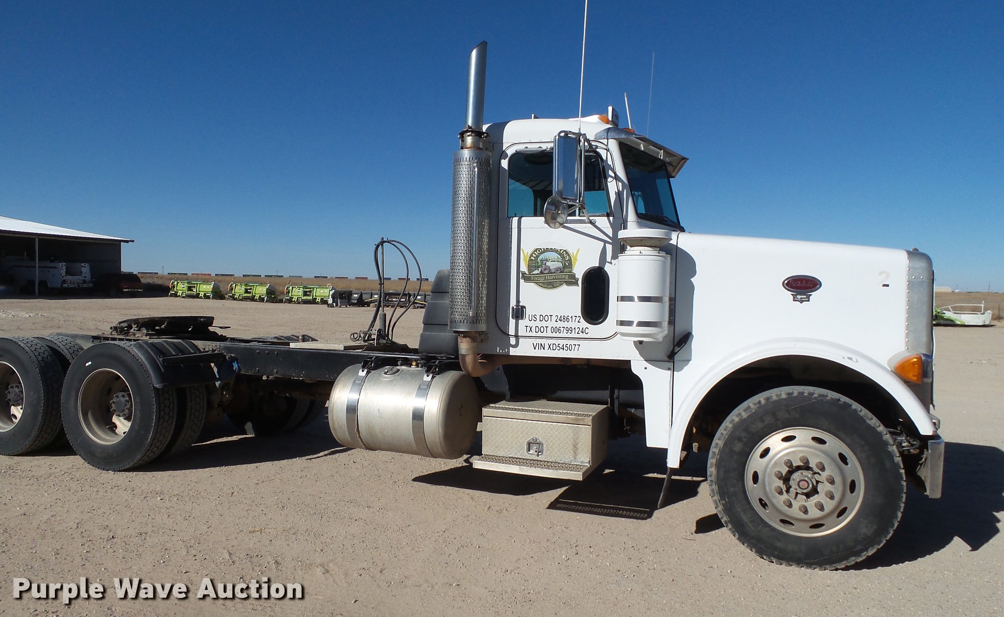2000 Peterbilt 378 semi truck in Dalhart, TX Item EI9505 for sale