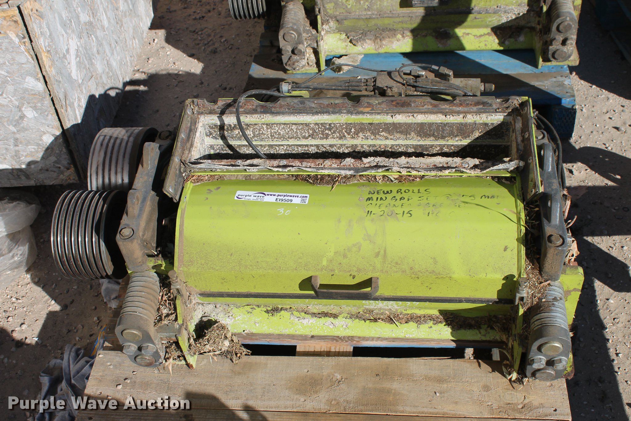 Claas kernal processor in Dalhart, TX Item EI9509 sold Purple Wave