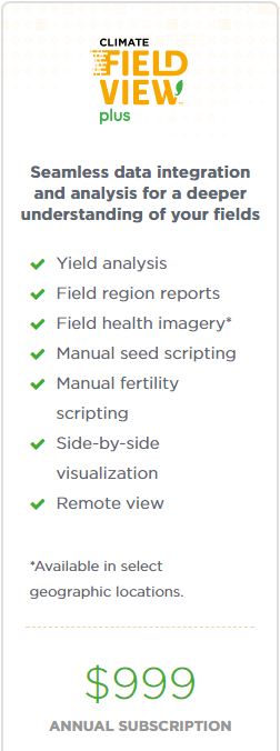 image for item DB9262  FieldView Plus Subscription