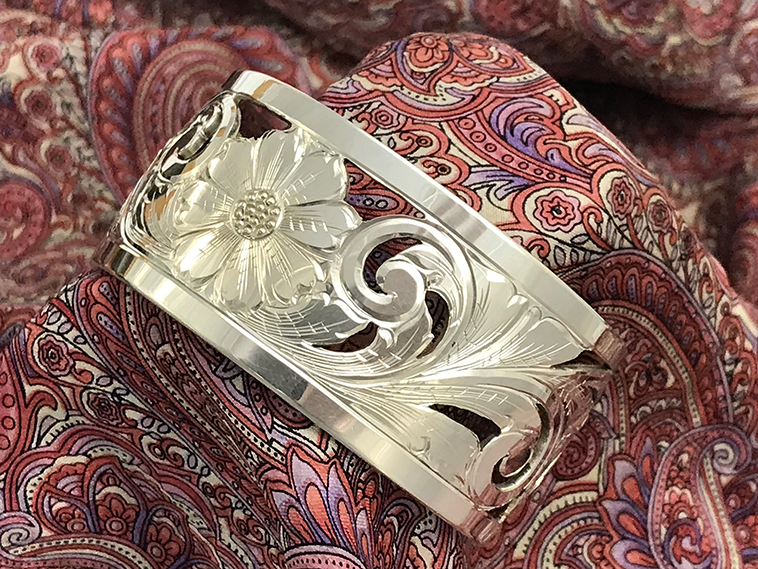 image for item DB9269 Custom Made Silver Bracelet