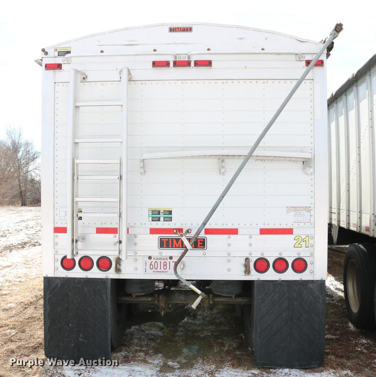 image for item DB6594 2011 Timpte Super Hopper double hopper bottom grain trailer