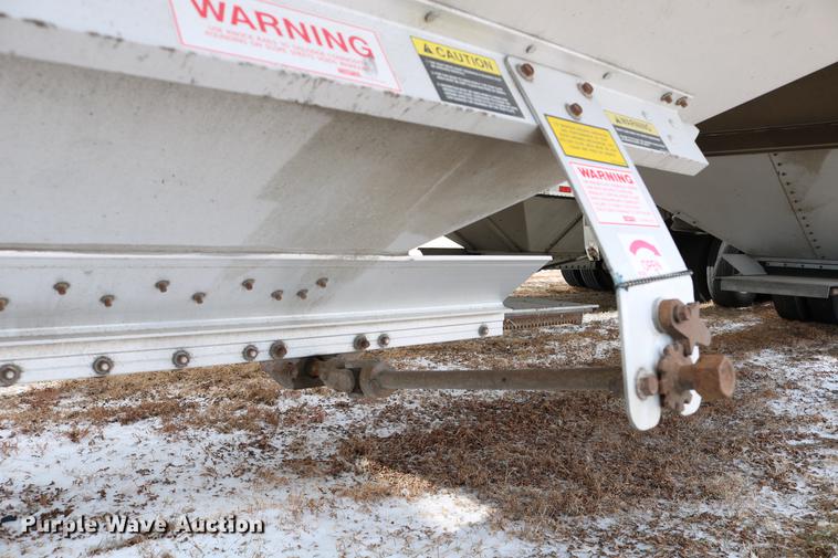 image for item DB6594 2011 Timpte Super Hopper double hopper bottom grain trailer