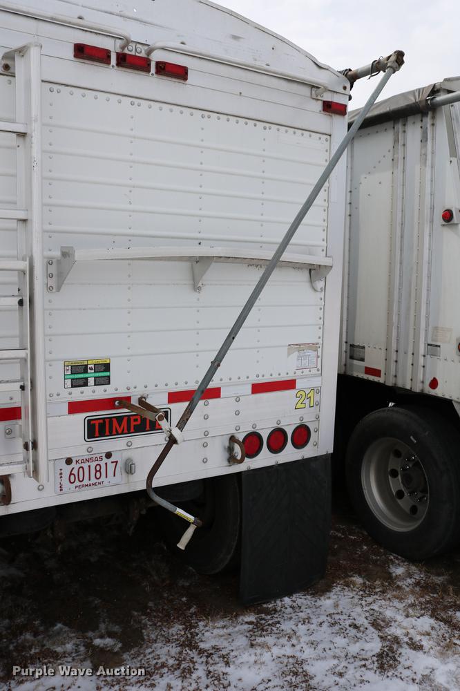 image for item DB6594 2011 Timpte Super Hopper double hopper bottom grain trailer