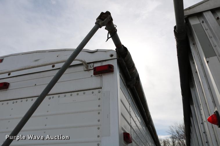 image for item DB6594 2011 Timpte Super Hopper double hopper bottom grain trailer