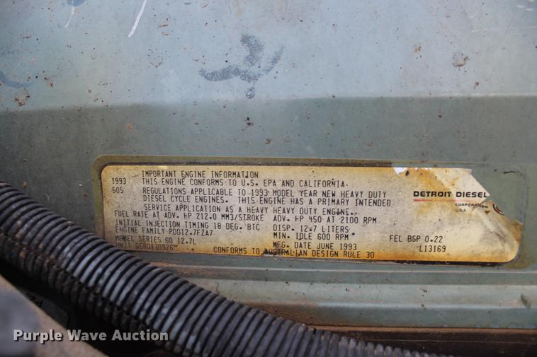 image for item DB6607 1994 Freightliner FLD120 semi truck