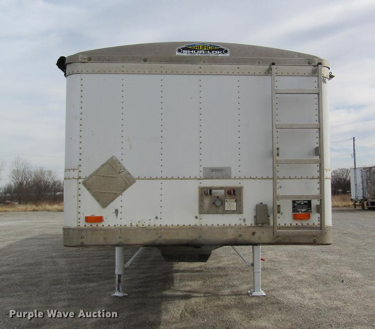 image for item DB9770 1995 Timpte double hopper bottom grain trailer