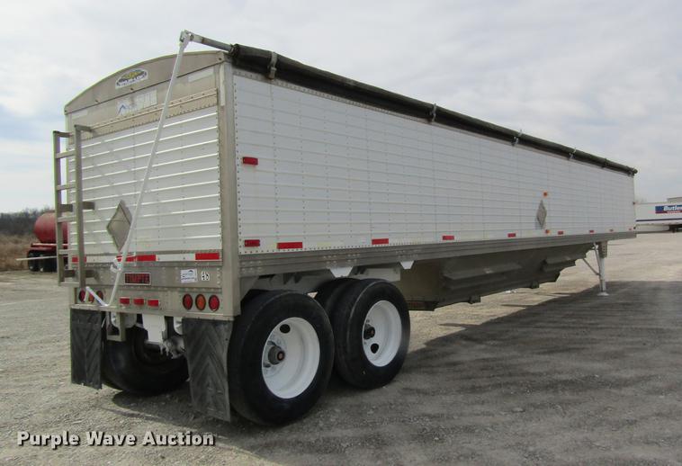 image for item DB9770 1995 Timpte double hopper bottom grain trailer