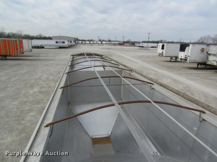 image for item DB9770 1995 Timpte double hopper bottom grain trailer