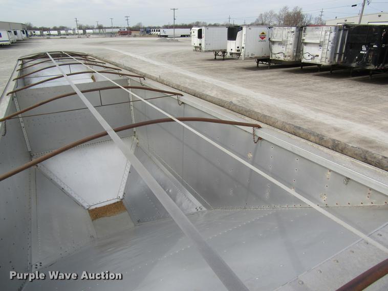 image for item DB9770 1995 Timpte double hopper bottom grain trailer