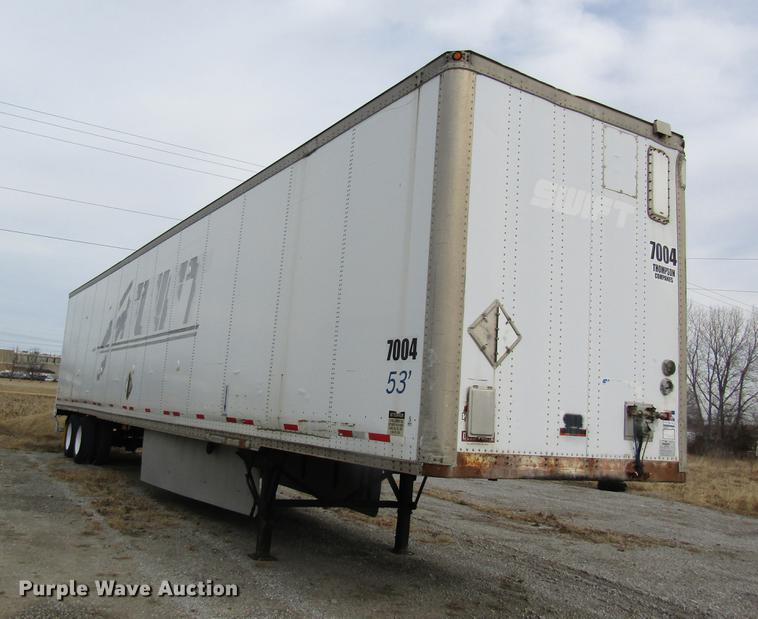image for item DB9772 2001 Wabash dry van trailer