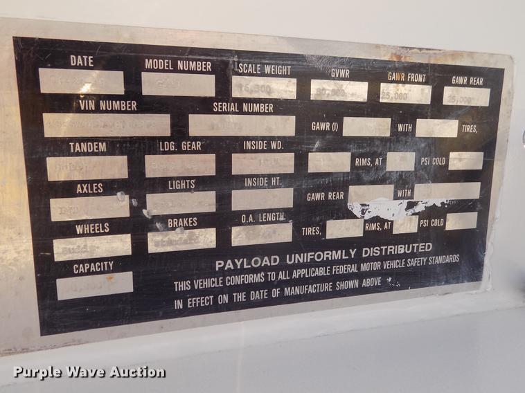 image for item DD2908 1999 Road Master G440 bottom dump trailer