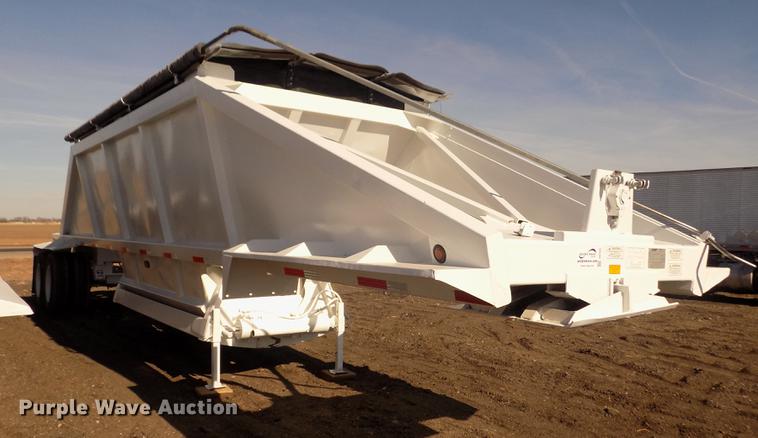 image for item DD2909 2000 Red River BD237 bottom dump trailer
