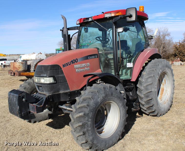 image for item DB6609 2004 Case IH MXU100 MFWD tractor