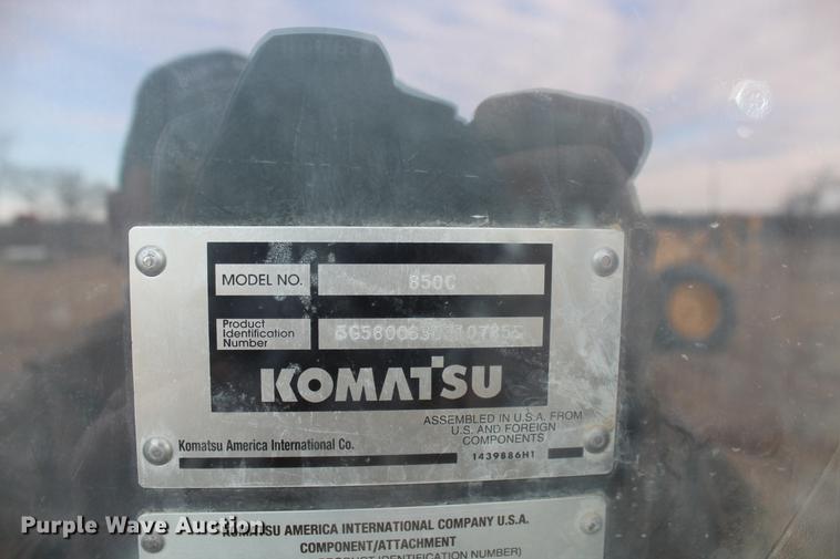 image for item DB6612 2001 Galion 850C motor grader